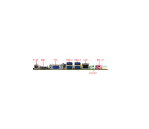 H610มาเธอร์บอร์ด LGA 1700 2 * dddr LVDS 1/2LAN Mini ITX Support core 12 13 14gen CPU พร้อม M.2 4K สำหรับพีซีมินิพีซี12Gen 13Gen 14Gen P - Product Image 5