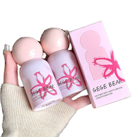Fond de Teint Crème Lactée Effet Lumière Naturelle Couvrant les Marques d'Acné, Adhérence Cutanée, Longue Tenue, Base Matifiante, Maquillage Liquide Abordable