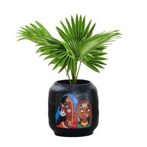 Maceta Decorativa Elegante para Sala de Estar, Macetero de Interior para Mesa, Soporte para Plantas Verdes, Decoración para el Hogar, Oficina y Escritorio - Product Image 2