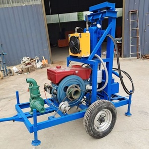 Ensemble complet d'équipement de forage de puits d'eau, machine de forage de puits portable à moteur diesel pour l'<span class=keywords><strong>Afrique</strong></span> - Product Image 5