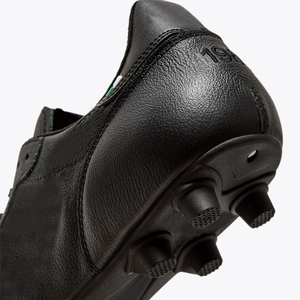 <b>Men</b> Low Top Firm Ground Training Soccer Cleats <b>Soft</b> <b>Leather</b> Lace Up Non Slip Stud Sole Outdoor Sports Football <b>Shoes</b> - Product Image 2