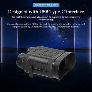 กล้องส่องทางไกลดิจิตอลซูม 8 เท่า ความละเอียด 1080P พร้อมอินฟราเรดมองกลางคืนแบบดิจิตอล สำหรับการล่าสัตว์และตั้งแคมป์ - Product Image 4