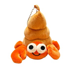 Op voorraad Schattig Heremietkreeft Pluche Speelgoed Tas Charme Klauwautomaat Cadeau Creatief Popje Polyester PP Katoen Vulling - Groothandel Beschikbaar - Product Image 5