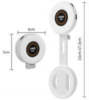 Mini lampe LED magnétique d'extérieur, batterie 400 mAh, pliable, luminosité réglable, trois modes de couleur, multifonctionnelle