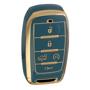 Huanyue TPU Car Key Cover JEE8T1 For Dodge Ram Jeep Challenger Longhorn - Product Image 2