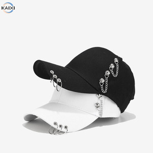 Anello in metallo con catena regolabile su misura in stile Y2K Morden cappellini da Baseball per <span class=keywords><strong>tutti</strong></span> - Product Image 4