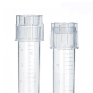 Tubo de Agitación de Laboratorio de 12 ml, Estéril, Desechable, con Tapa de Rosca, Transparente, para Cultivo Celular - Product Image 4