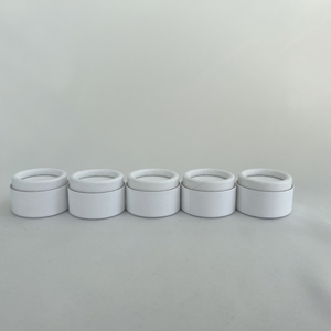 Emballage de voyage crème pour les yeux noir personnalisé bocaux en papier cosmétique fait à la main conteneur tube d'emballage de voyage recyclé - Product Image 6