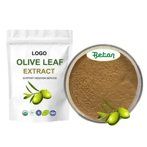Extracto de hoja de olivo oleuropeína 10% 20% 40% 60% hidroxitirosol 20% para suplemento