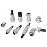 Connecteur d'aviation circulaire WEIPU WS28J9TQ à 9 broches mâle droit, type à souder, 10A 500V IP44