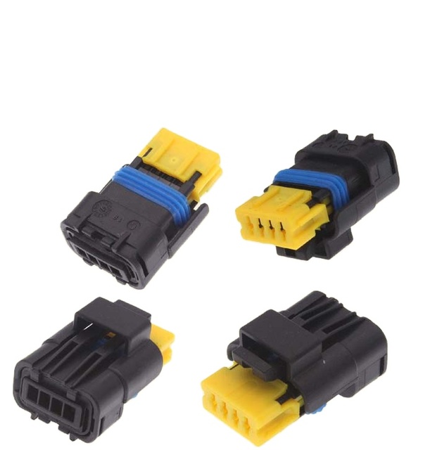 211PC042S4021 4 Pin Female Waterproof Automotive Electric Wire Connector 211 PC042S4021 for FCI Connector