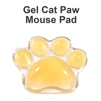 Protecteur de patte de chat Compatible tapis de souris Transparent anti-rayures tapis de souris Gamer souris Silicone Gamer pour bureau maison