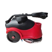 Nuevo Modelo de Cepillo para Pisos Manual a Batería, Máquina de Limpieza Automática VIPERS para Restaurantes y Gestión de Propiedades AS380B