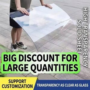 Plaque de polycarbonate solide transparente pour toiture de <span class=keywords><strong>serre</strong></span> agricole, couverture de plantation, écologique, durable, traitée anti-UV, 10+ ans - Product Image 6