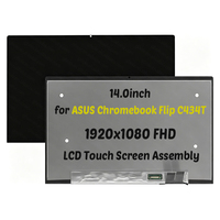 شاشة لمس LCD بديلة مقاس 14 بوصة لجهاز ASUS Chromebook Flip C434T بدقة FHD 1920×1080