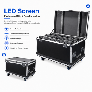 Pantalla LED para Exteriores Resistente al Agua P2.604 de 500x1000 mm, Pantalla LED de Alto Brillo para Alquiler, Video Wall LED para Eventos - Product Image 6