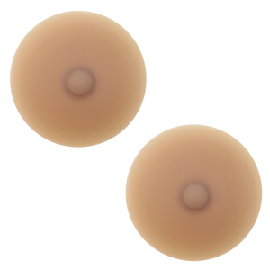 Protège-tétons réutilisables en <span class=keywords><strong>silicone</strong></span> prêts à l'emploi avec pointes réalistes, lavables, auto-adhésifs, invisibles, pour femme - Product Image 1