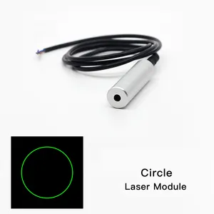 Linha verde do círculo do DOE linha laço módulo do laser 520nm