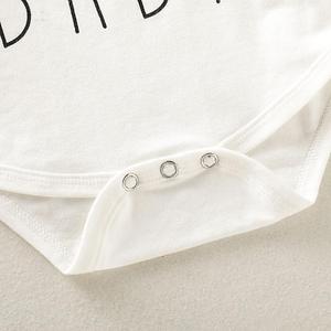 Arc-en-ciel pyjama bébé nouveau-né fille vêtements barboteuse bébé barboteuse <span class=keywords><strong>bio</strong></span> - Product Image 2
