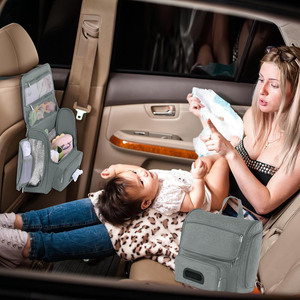 Newest <strong>Baby</strong> Backseat Car Organizer Portable Car Diaper Caddy Organizer for <strong>Baby</strong> <strong>Stuff</strong> - Product Image 4