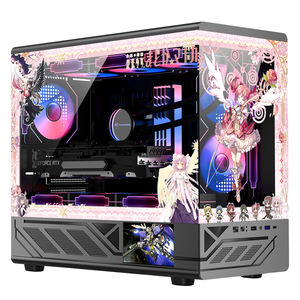 Boîtier PC Hurricane Beast Anime, thème Puella <span class=keywords><strong>Magi</strong></span> Madoka Magica, motif personnalisé élégant, boîtier <span class=keywords><strong>de</strong></span> jeu |   Compatible avec M-ATX/ITX |   Liquide 360 mm - Product Image 2