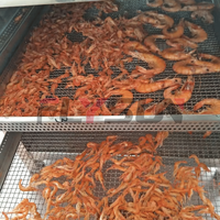 Mesin Pengering Makanan Stainless Steel Hemat Energi Pemanas Listrik Oven Pengering Ikan Daging Seafood
