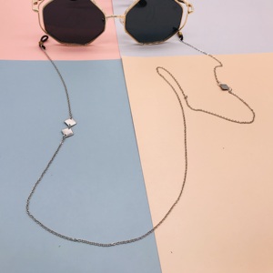 Nuevo diseñador, correa de cristal de lectura de Metal, <span class=keywords><strong>gafas</strong></span> de sol, cordón, <span class=keywords><strong>gafas</strong></span>, soporte de cadena de cristal, cadenas para mujeres y hombres - Product Image 3
