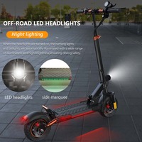 Scooter électrique pliable intelligent étanche de qualité assurée, norme UL2272, M4 Lithium 10AH, pour la distribution nord-américaine