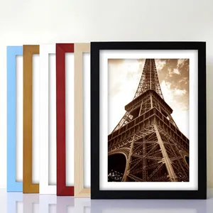 Wholesale Hot Selling Eco Friendly Customize Size 4 × 6 Wood黒Photo Picture Frame