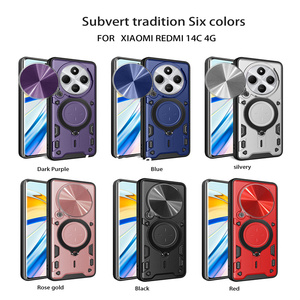 Lichicase Ốp bảo vệ ống kính chống va đập cho Redmi 15C Ốp lưng từ tính cho xe hơi Redmi 15 14C 4G - Product Image 6