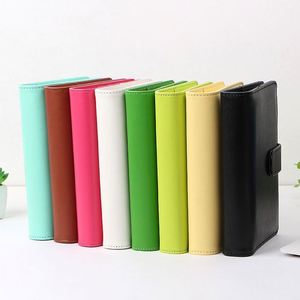Cuaderno Espiral con Tapa Dura de Cuero, 80 Hojas, Colores Mezclados Amarillo Verde, Logotipo Personalizado, Certificado BSCI, con Hebilla, para Regalo - Product Image 1