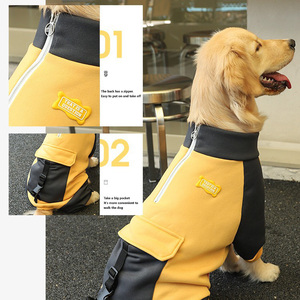 Pakaian anjing modis musim gugur jaket anjing lengan panjang anak anjing pakaian hewan peliharaan Musim Dingin - Product Image 5