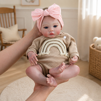 Boneka Bayi Reborn 19 Inci, Mirip Bayi Asli, Bahan Vinyl Lembut, Mainan Bayi Baru Lahir Realistis untuk Hadiah Anak, Grosir, Custom