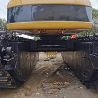 Excavatrice de bateau d'occasion de 20 tonnes, excavatrice de bateau amphibie avec buggy de marais 320D CAT 320D Original à vendre