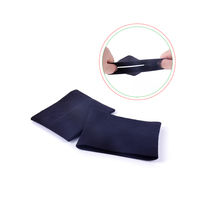 Semelles intérieures confortables en nylon rembourrées, manchon de soutien de la voûte plantaire, chaussettes de talon avec coussinet pour les pieds, semelles de soin des pieds
