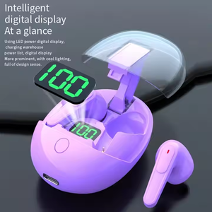 Audífonos TWS Inteligentes con Pantalla LED Digital Indicadora de Batería, Inalámbricos, con Gancho para la Oreja, para Teléfonos Inteligentes - Product Image 2