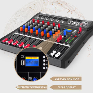 KAIKA CT6-1 Selling Professional Sound <strong>Mixer</strong> Stereo Digital Audio <strong>Music</strong> Karaoke DJ Audio <strong>Mixer</strong>. - Product Image 3