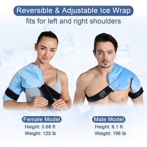 Best Verkopende Producten 2025 Warme En Koude Schouder Comprimeren Herbruikbare Schouder Ijspak Wrap Met Riem - Product Image 6