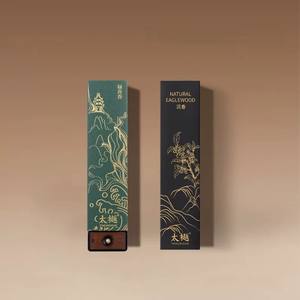 Incienso de Agarwood Chino Natural Ecológico Aromático de 7g en Caja, Venta Caliente Personalizada - Product Image 4