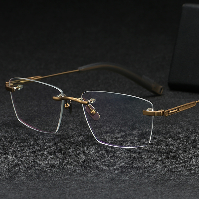 Hot Selling Light Trendy Designer Optics Chamfering Premium Glasses Men Women Wholesale Reader Glasses Frame