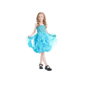 Very cute shimmering glitter tulle for girls party dresses and tutus support a variety of color patterns customized