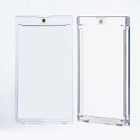 Prix d'usine Étui porte-cartes magnétique One Touch avec protection UV 35PT, pour cartes à collectionner, Top Loaders magnétiques, cartes PTCG et cartes sportives