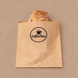 Sacs en papier ciré de qualité alimentaire en gros, pochettes en papier de qualité alimentaire pour la restauration rapide, emballages en papier imperméables et résistants à la graisse pour aliments - Product Image 2