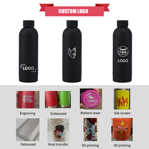 Bouteille d'eau sport en acier inoxydable à double paroi isolée sous vide avec logo personnalisé, goulot étroit, 350 ml, 500 ml, 750 ml, gobelets - Product Image 5
