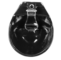 Nouveau bol à boire en plastique Terrui avec système de distribution par poussoir, débit de 15 L/min, pour moutons, porcs, chevaux, veaux et bovins - Modèle TRW018
