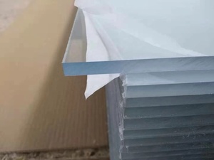 Feuille de Polycarbonate solide en <span class=keywords><strong>Polyrise</strong></span>, panneau Anti-chute pour la conception de la scène de toit, panneau de disposition d'exposition, revêtement UV, anti-rayures pour l'extérieur - Product Image 4