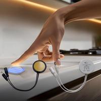 Interrupteur à capteur tactile 12V/24V/110V/220V, variateur LED pour meubles, adapté à l'installation encastrée dans les armoires/meubles