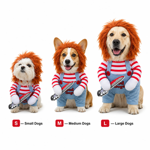 Conjunto <span class=keywords><strong>de</strong></span> Disfraz <span class=keywords><strong>de</strong></span> Gato Personalizado para Halloween, OEM ODM, Traje <span class=keywords><strong>de</strong></span> Cosplay para Mascotas, Sombrero <span class=keywords><strong>de</strong></span> Bruja, Capa, Ropa Personalizada para Gatos, Fábrica, MOQ Bajo - Product Image 1