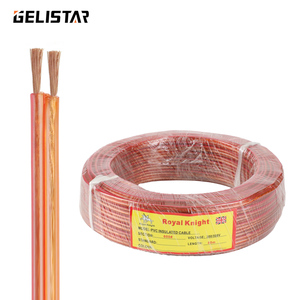 Cable de altavoz de audio Flexible blindado de bajo ruido transparente doble <span class=keywords><strong>Caballero</strong></span> Real 600 # - Product Image 6