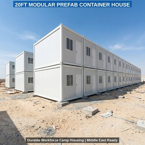 Container Prefabbricato Pieghevole in Acciaio <span class=keywords><strong>da</strong></span> 20 Piedi a Basso Costo, Installazione Rapida <span class=keywords><strong>per</strong></span> Ufficio, Dormitorio, Centro Commerciale e Uso Esterno - Product Image 1